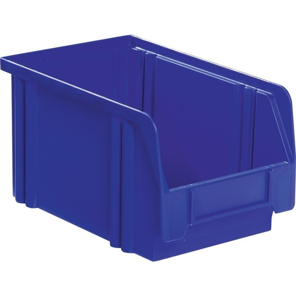 Produktabbildung Nr. 1: LA-KA-PE Sichtlagerkasten, PS blau, L230/200xB140xH130mm