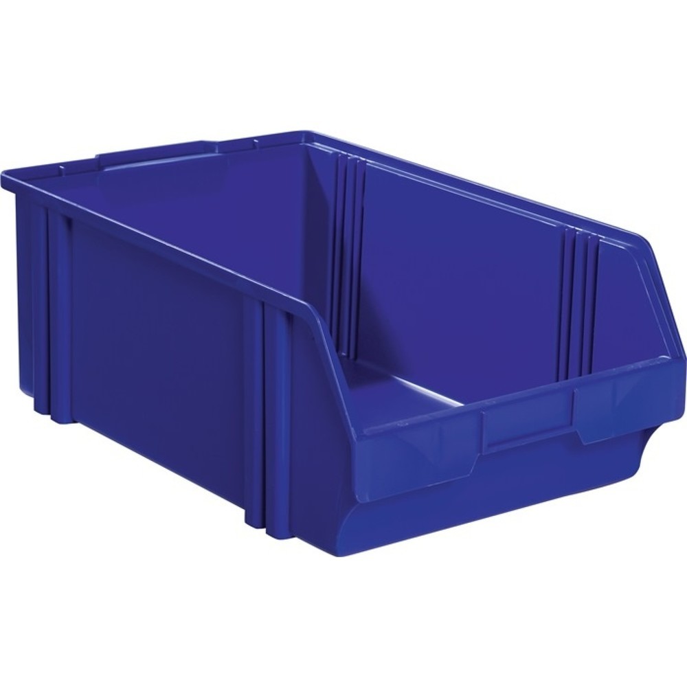 Produktabbildung Nr. 1: LA-KA-PE Sichtlagerkasten, PS blau, L500/450xB300xH180mm