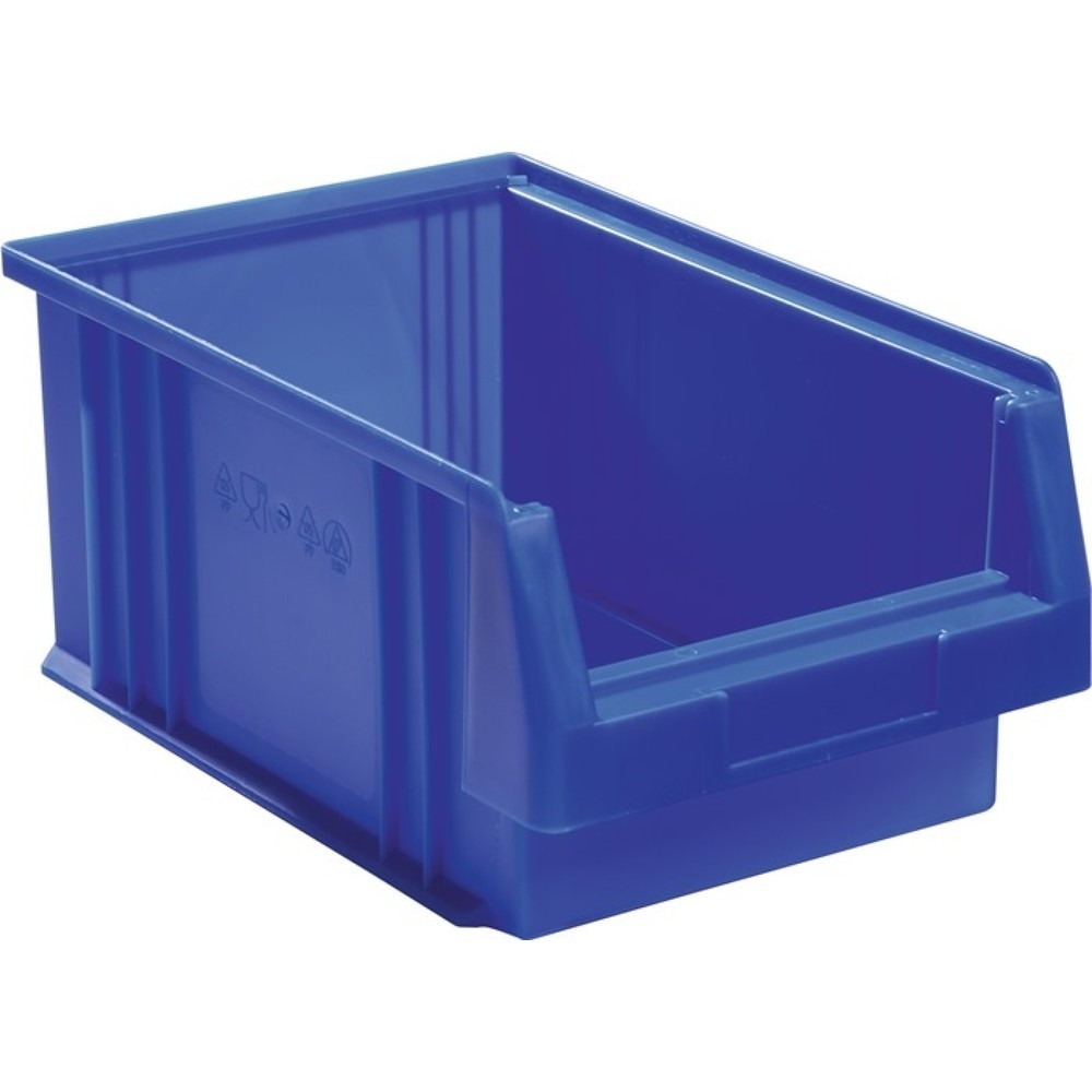 Produktabbildung Nr. 1: LA-KA-PE Sichtlagerkasten PLK, PP blau, L330xB213xH150mm