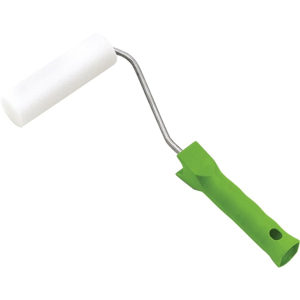 Lackierroller B.100mm Bügellänge 280mm Schaumstoff Fein m.Bügel Bügel-Ø 6mm Produktabbildung: Lackierroller B.100mm Bügellänge 280mm Schaumstoff Fein m.Bügel Bügel-Ø 6mm
