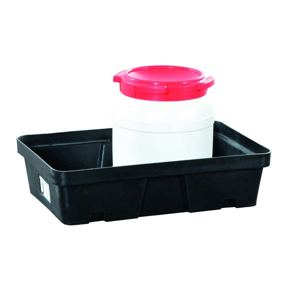 Produktabbildung: LaCont Auffangwanne aus Polyethylen, HxBxT 155 x 600 x 400 mm, Auffangvolumen 20 l, ohne Stellebene