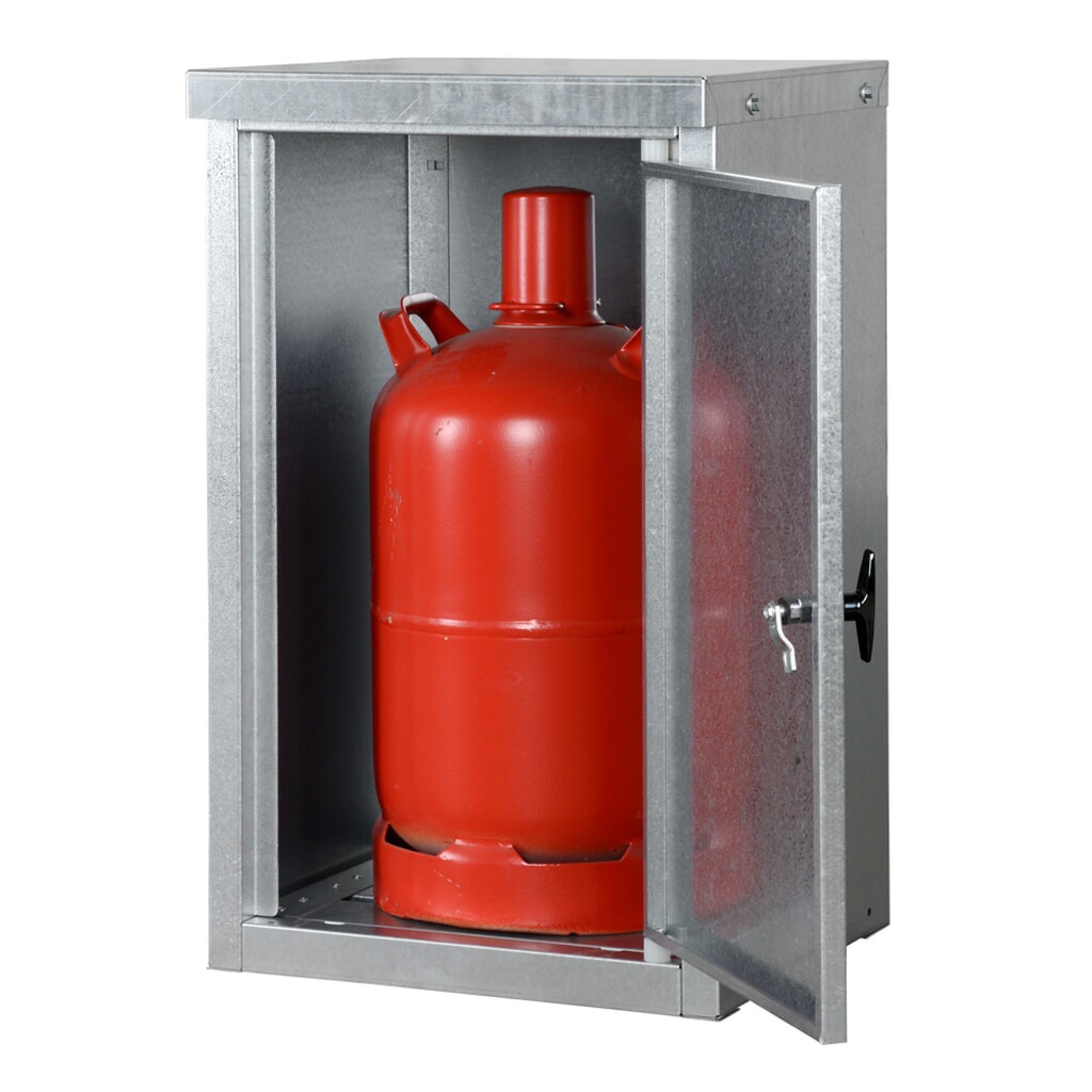 LaCont Gasflaschenschrank für Propangasflaschen, BxTxH 460 x 400 x 750 mm Produktabbildung: LaCont Gasflaschenschrank für Propangasflaschen, BxTxH 460 x 400 x 750 mm