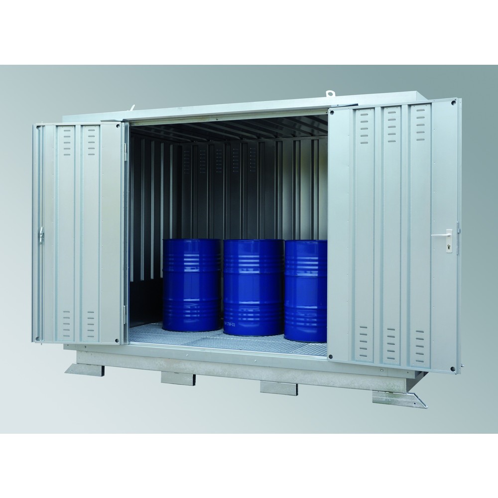 Produktabbildung: LaCont Sicherheitslagerhaus SLH 3 x 2 , HxBxT 2385 x 3075 x 2075 mm, verzinkt