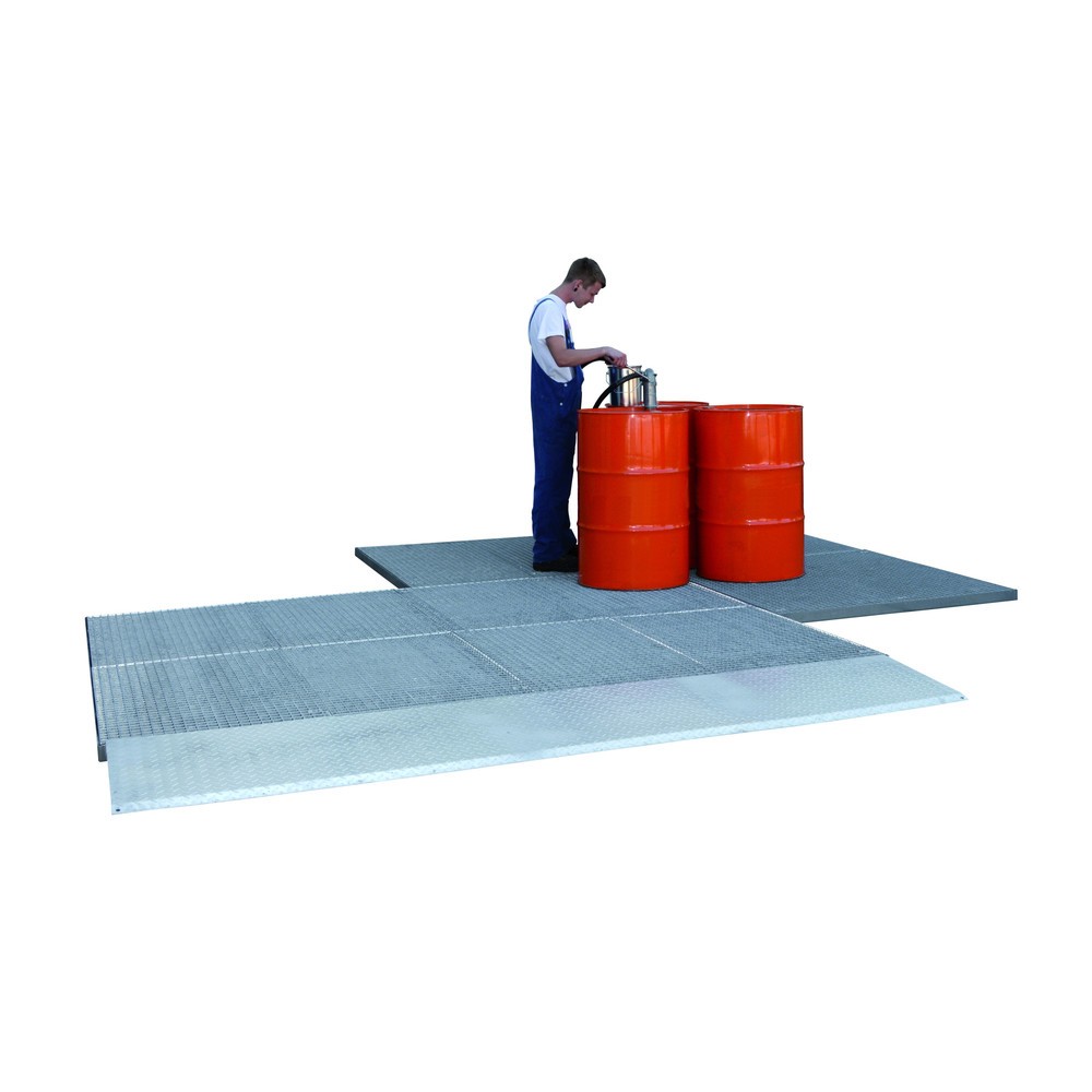 Produktabbildung Nr. 2: LaCont Sicherheitsbodenelement BS 05.05 / 123, BxT 500 x 500 mm, Ü-Zeichen, verzinkt