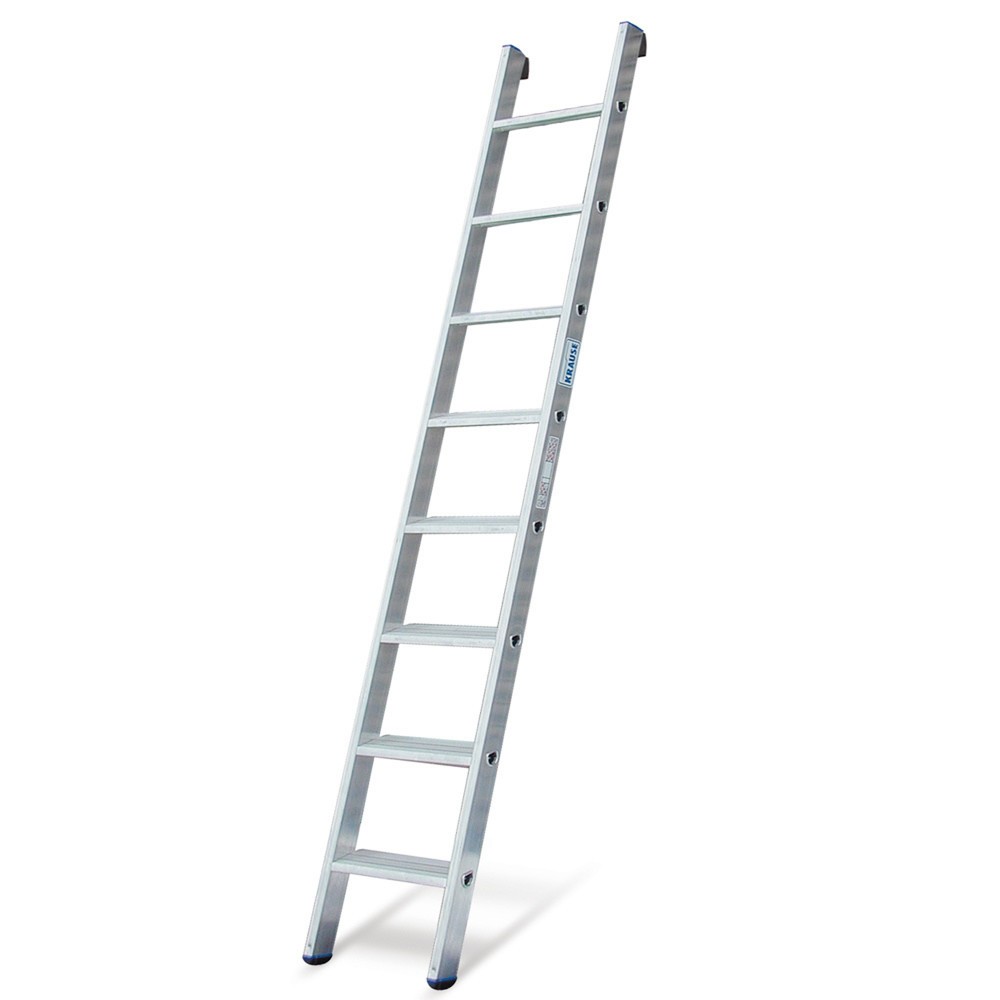 Product afbeelding: Ladder van KRAUSE® met afglij-/aanlegbeveiliging, standhoogte 0,70 m