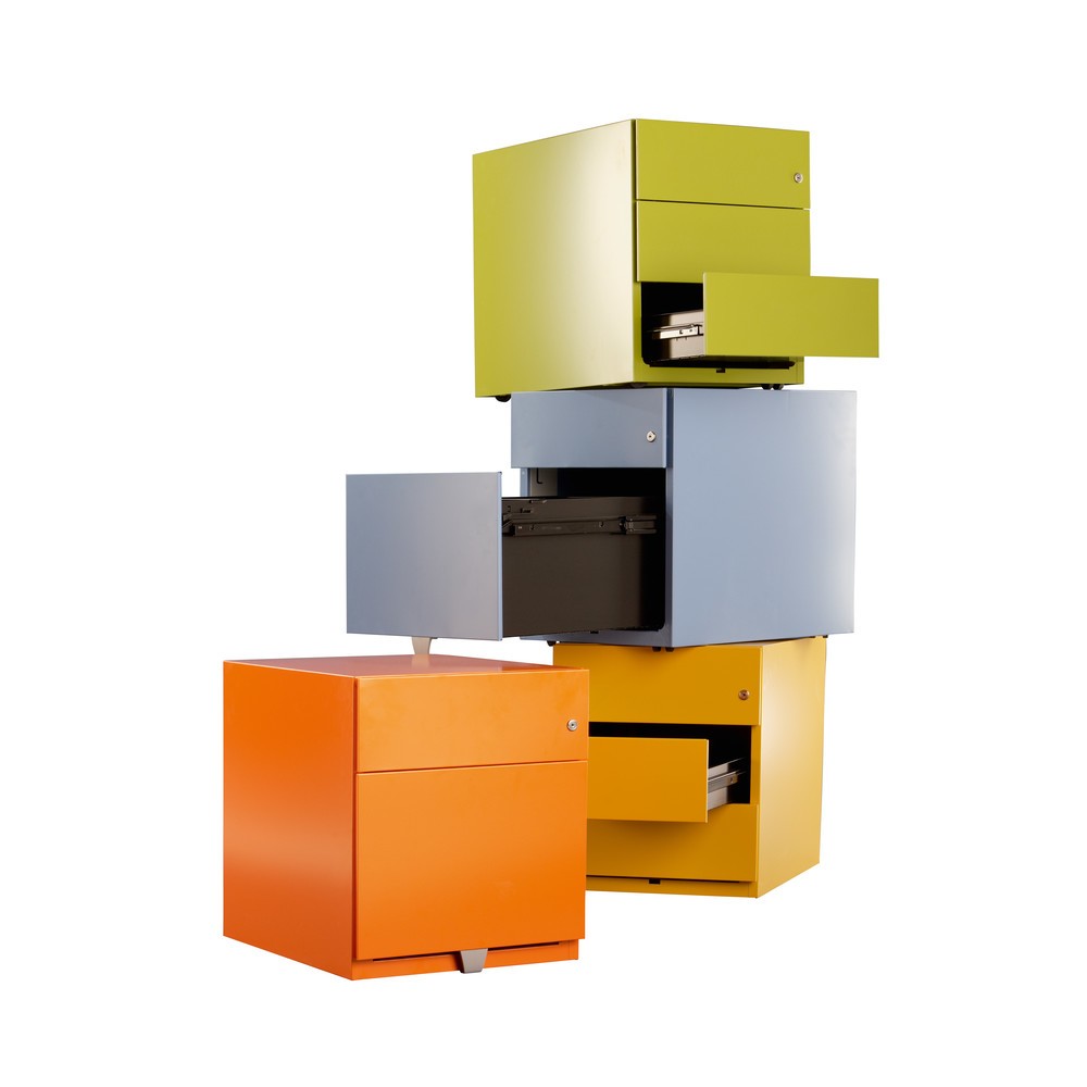 Productafbeelding nr. 9: Ladekast op wielen Note™ met hangmappen en lade, hxbxd 495 x 420 x 565 mm, zwart