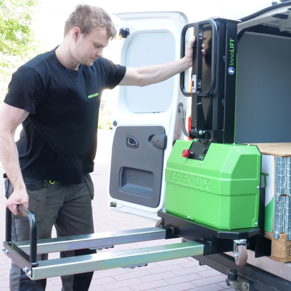 Produktabbildung Nr. 3: Ladeplatte für InnoLIFT® Elektro-Hochhubwagen zur Mitnahme, Breite 1.000 mm