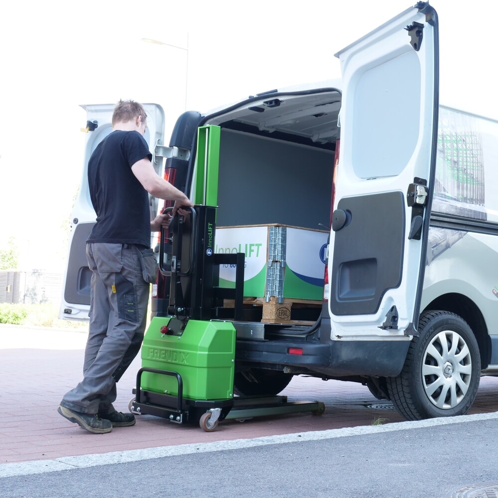 Produktabbildung Nr. 4: Ladeplatte für InnoLIFT® Elektro-Hochhubwagen zur Mitnahme, Breite 1.000 mm