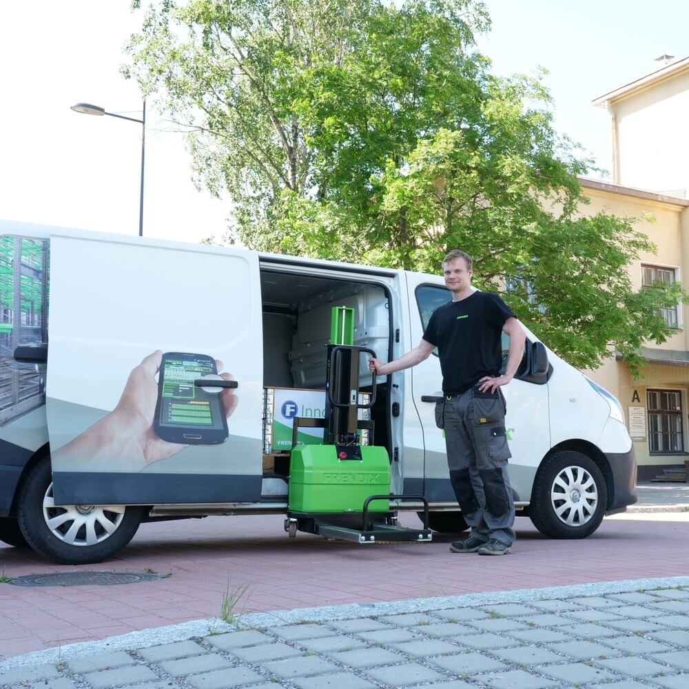 Produktabbildung Nr. 3: Ladeplatte für InnoLIFT® Elektro-Hochhubwagen zur Mitnahme, Breite 800 mm