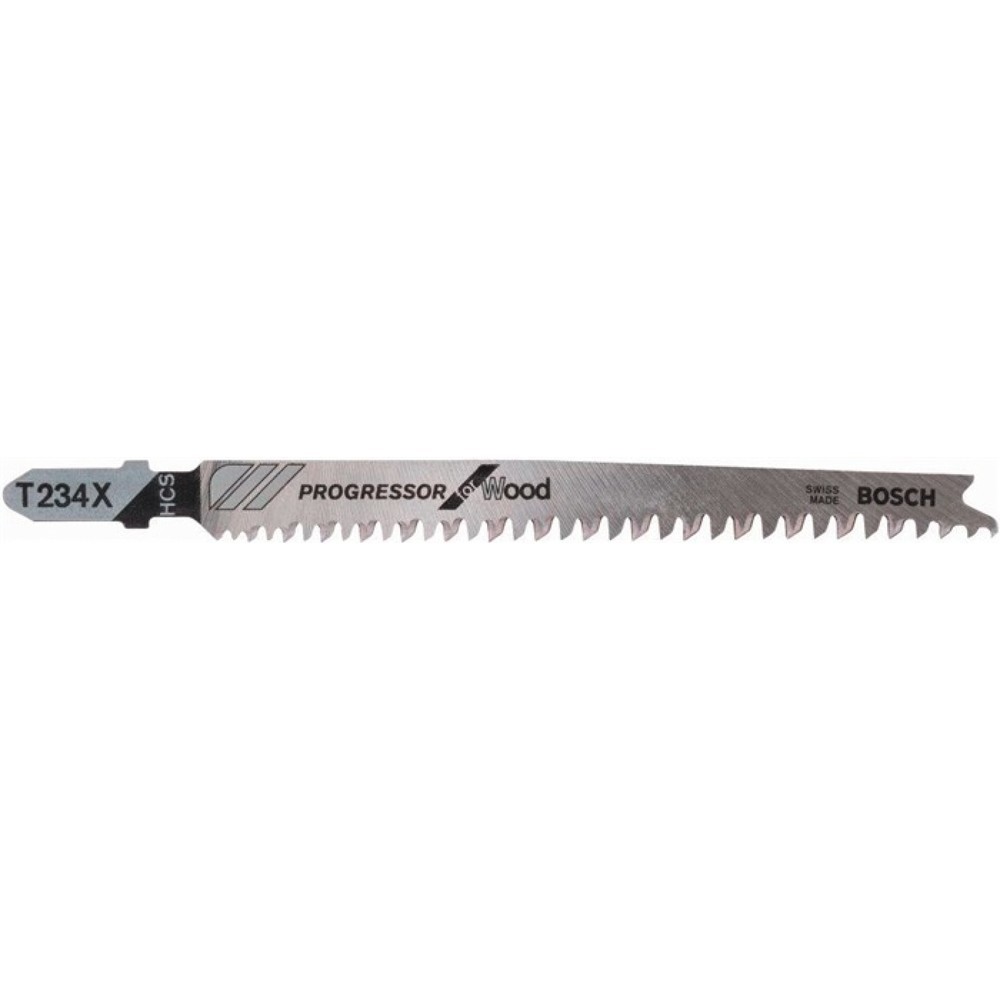 Illustration du produit: Lame de scie sauteuse T 345 XF Progressor for Wood and Metal longueur 132 mm pas