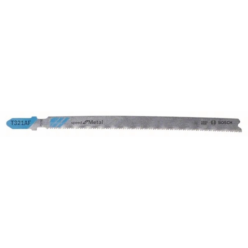 Illustration du produit: Lame de scie sauteuse T 321 AF Speed for Metal L 132 mm denture 1,2 mm BIM paquet de 5