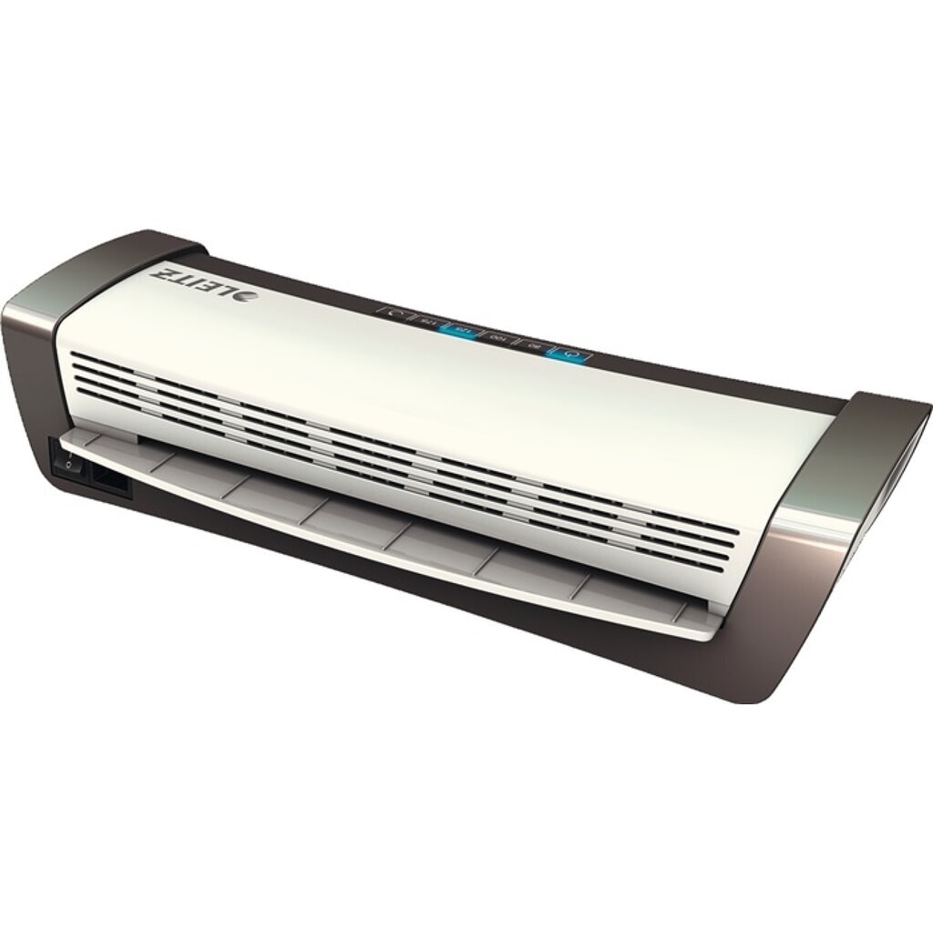 Laminiergerät DIN A3 B.320mm 500 mm/min 4 Rollen,2 v.auß.beheizt Produktabbildung: Laminiergerät DIN A3 B.320mm 500 mm/min 4 Rollen,2 v.auß.beheizt