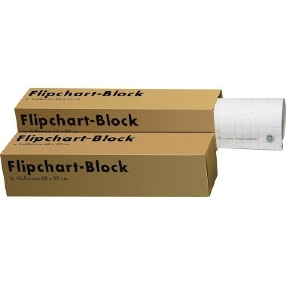 Produktabbildung: Landre Flipchartblock 100050589 68x99cm RCP 20Blatt kariert