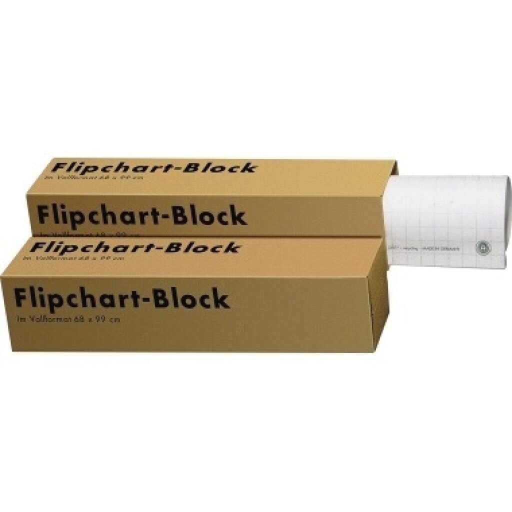 Produktabbildung: Landre Flipchartblock 100050589 68x99cm RCP 20Blatt kariert