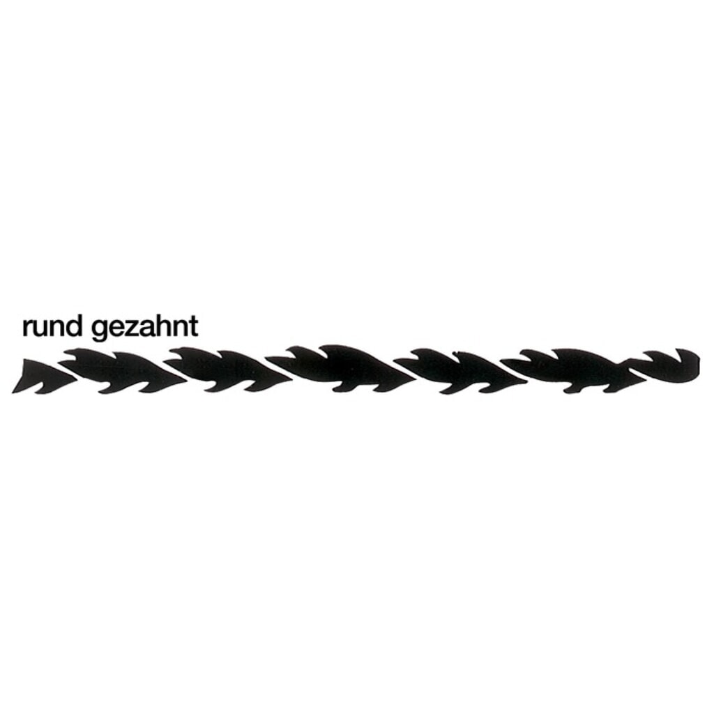 Produktabbildung: Laubsägeblatt Tornado L.13cm Nr.3 (MITTEL) Gipsarbeit in der Zahntechnik