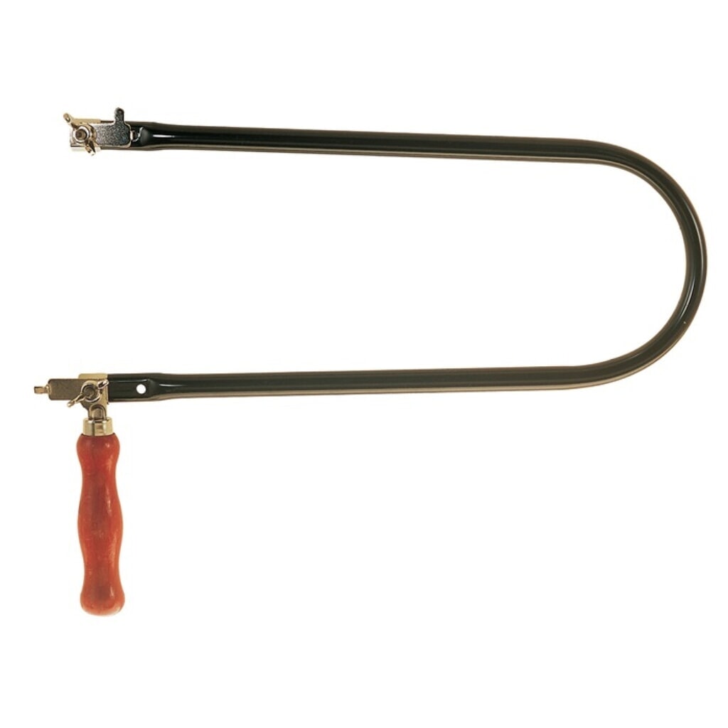 Laubsägebogen Stahlrohr-Ø13mm A.320mm m.H-Heft Produktabbildung: Laubsägebogen Stahlrohr-Ø13mm A.320mm m.H-Heft