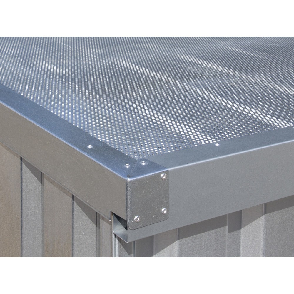 Produktabbildung: Laubschutzgitter für FLADAFI® Materialcontainer 16m² /SAFE Tank Gefahrstoffcontainer 2500