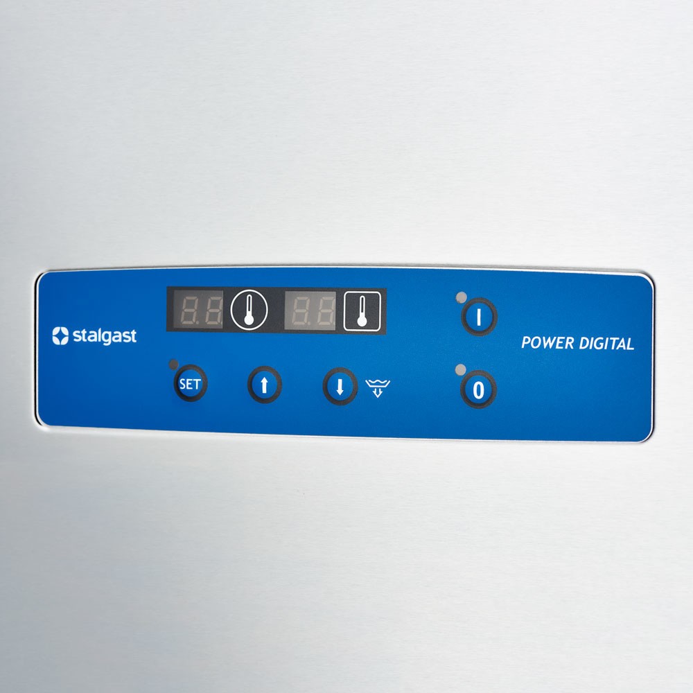 N° de l'image du produit 4 : Lave-vaisselle à capot Stalgast Digital Power avec pompe doseuse de produit de rinçage et de détergent ainsi que pompe de rinçage et de vidange