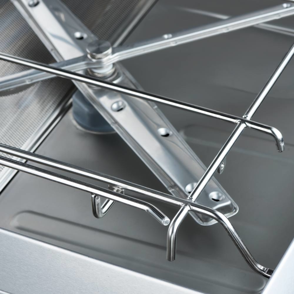 N° de l'image du produit 5 : Lave-vaisselle à capot universel Stalgast avec pompe doseuse de produit de rinçage et de détergent