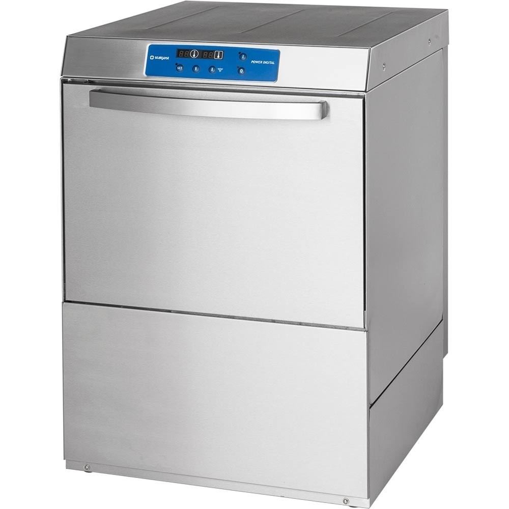 Illustration du produit: Lave-vaisselle Stalgast Digital Power GN1/1 avec pompe de rinçage, de vidange et doseuse de produit de rinçage et de détergent