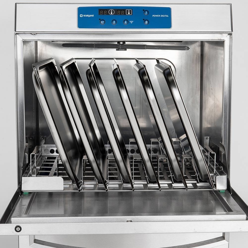 N° de l'image du produit 6 : Lave-vaisselle Stalgast Digital Power GN1/1 avec pompe de vidange et doseuse de produit de rinçage et de détergent
