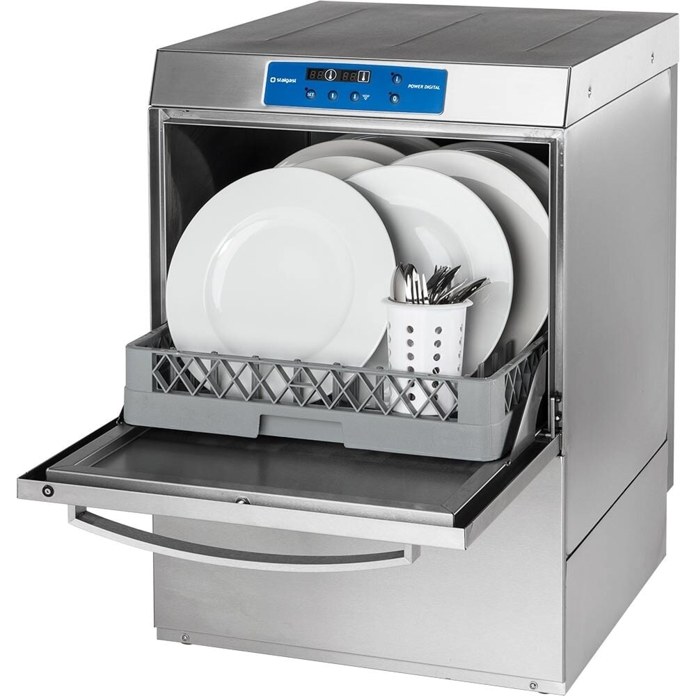 N° de l'image du produit 4 : Lave-vaisselle Stalgast Digital Power GN1/1 avec pompe doseuse de produit de rinçage et de détergent