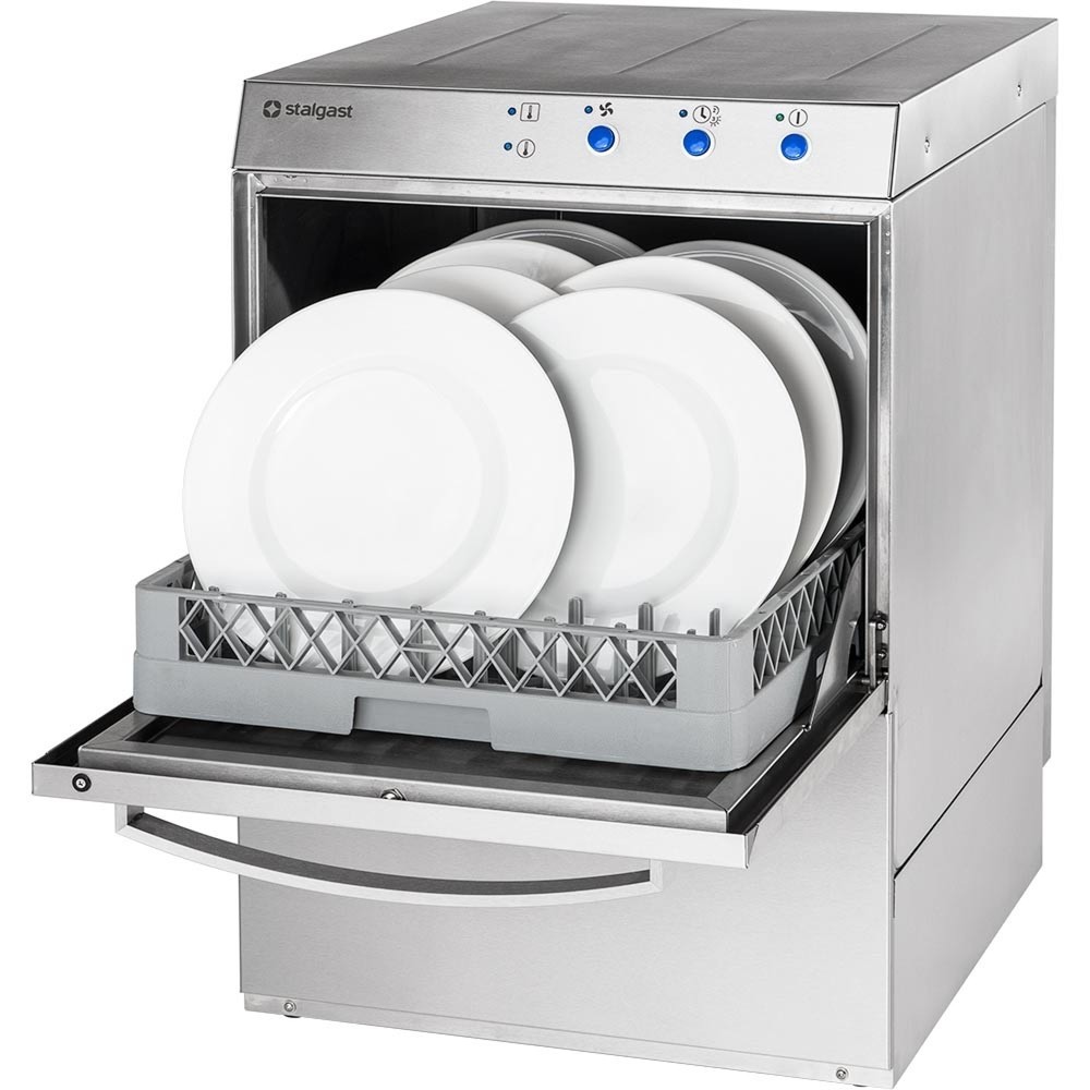 N° de l'image du produit 3 : Lave-vaisselle Stalgast Universal GN1/1 avec pompe doseuse de produit de rinçage, 2 programmes de lavage