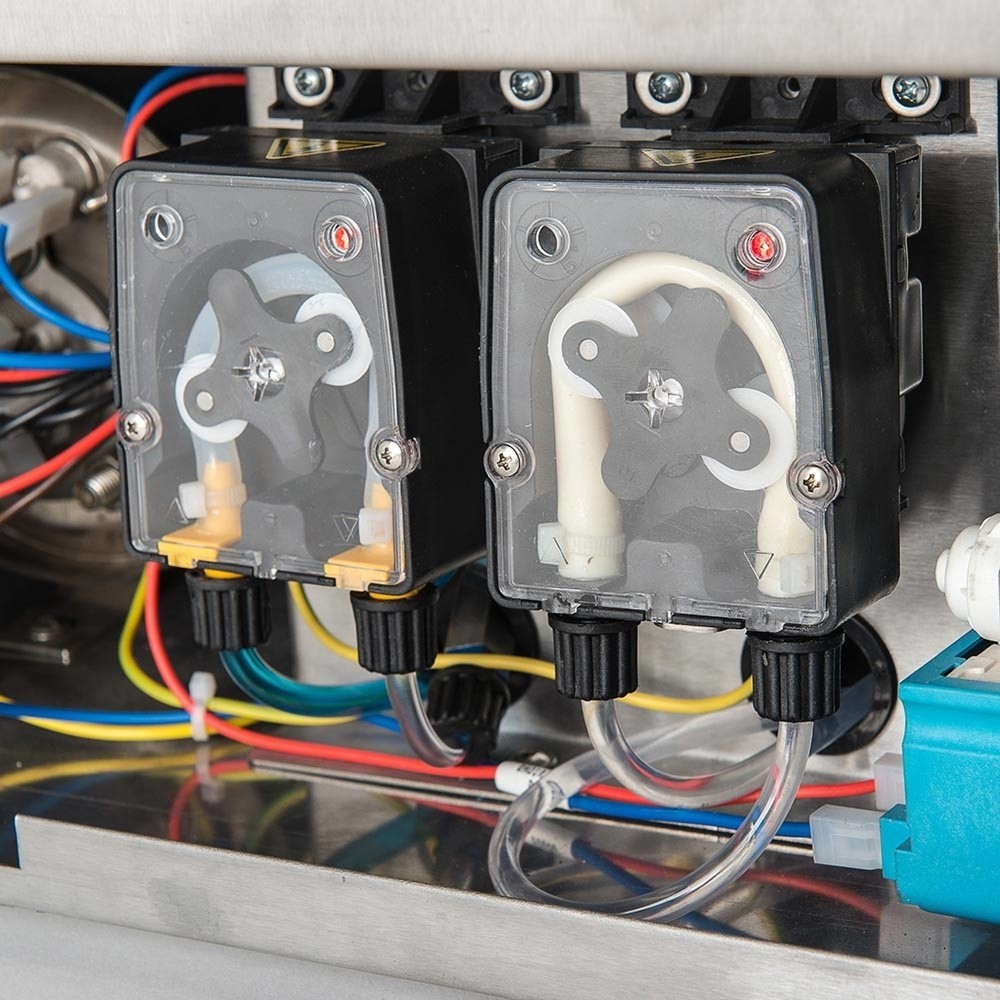 N° de l'image du produit 5 : Lave-vaisselle Stalgast Universal GN1/1 avec pompe doseuse de produit de rinçage, 2 programmes de lavage