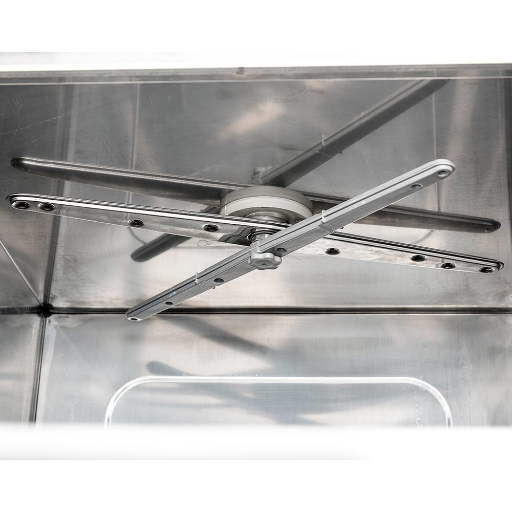 N° de l'image du produit 6 : Lave-vaisselle Stalgast Universal GN1/1 avec pompe doseuse de produit de rinçage, 2 programmes de lavage