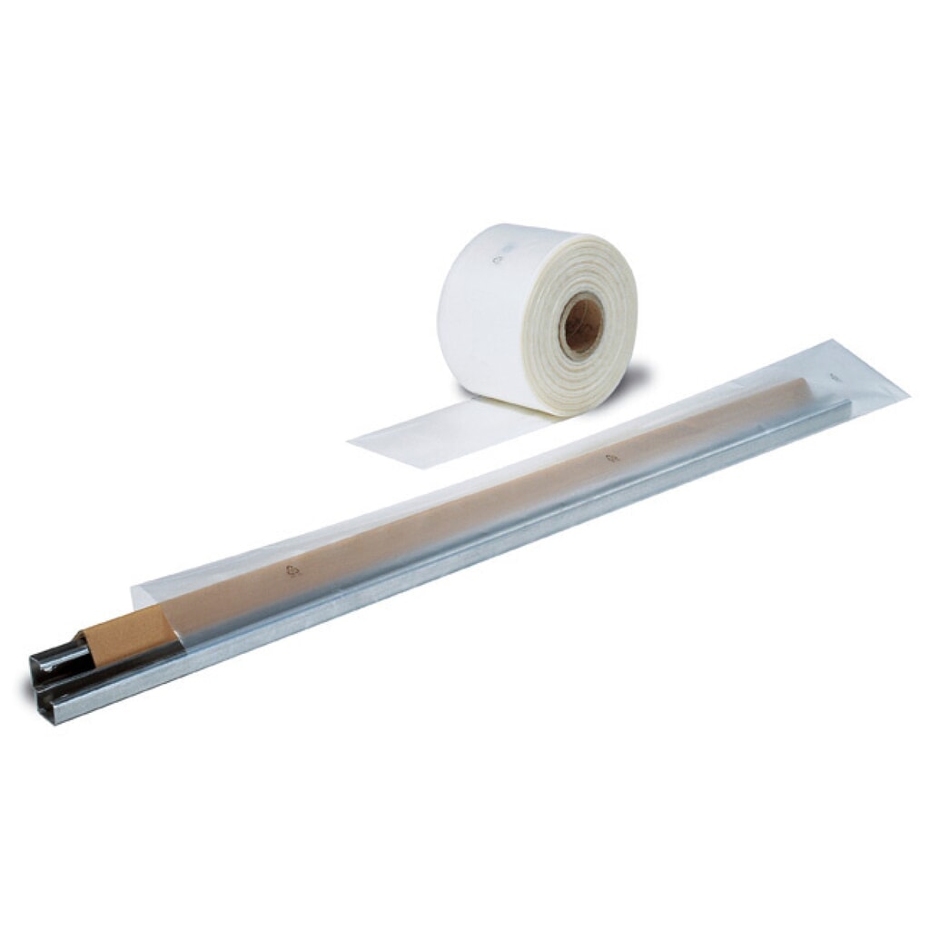 LDPE-Schlauchfolie, 100 mm breit x 500 lfm., 50 µ - transparent Produktabbildung: LDPE-Schlauchfolie, 100 mm breit x 500 lfm., 50 µ - transparent