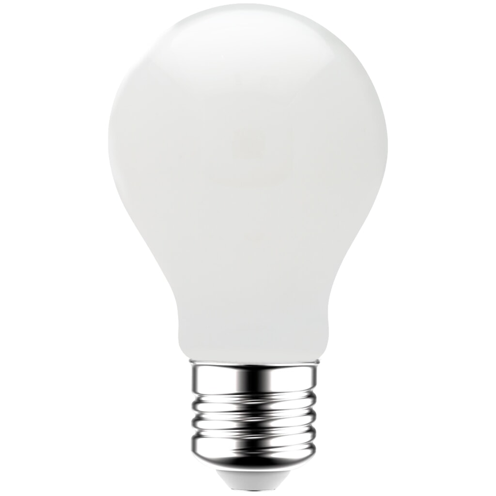 Produktabbildung: LED Filament Leuchtmittel - Klassisch A60 E27 7W 806lm 2700K opal 330° dimmbar