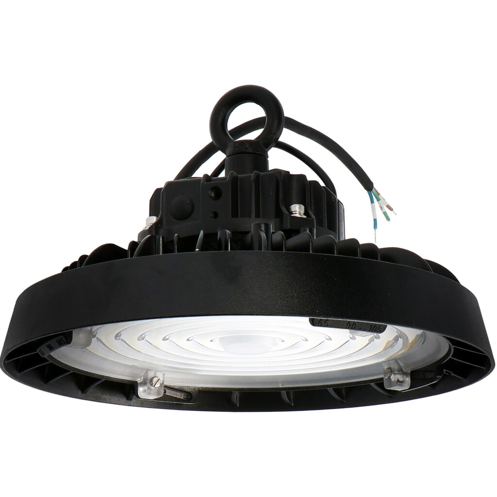 Produktabbildung: LED Hallen-Pendelbeleuchtung - 160W 25000lm 5000K IP65 - LumiLEDs (Philips) LED - Lifud Netzteil