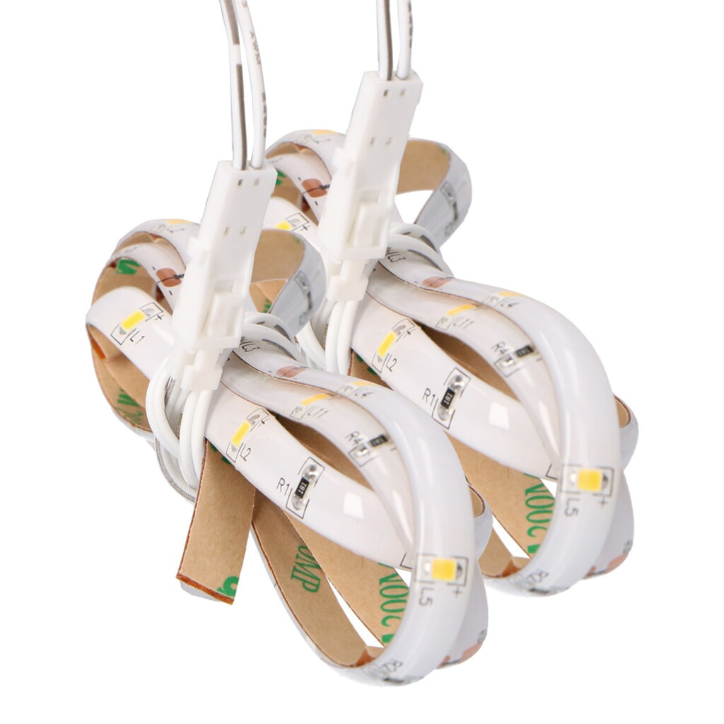 LED Lichtband - 2x1.8W 2x140Lm 4000K IP22 - dimmbar - 0,8m - 2 Stk Produktabbildung: LED Lichtband - 2x1.8W 2x140Lm 4000K IP22 - dimmbar - 0,8m - 2 Stk