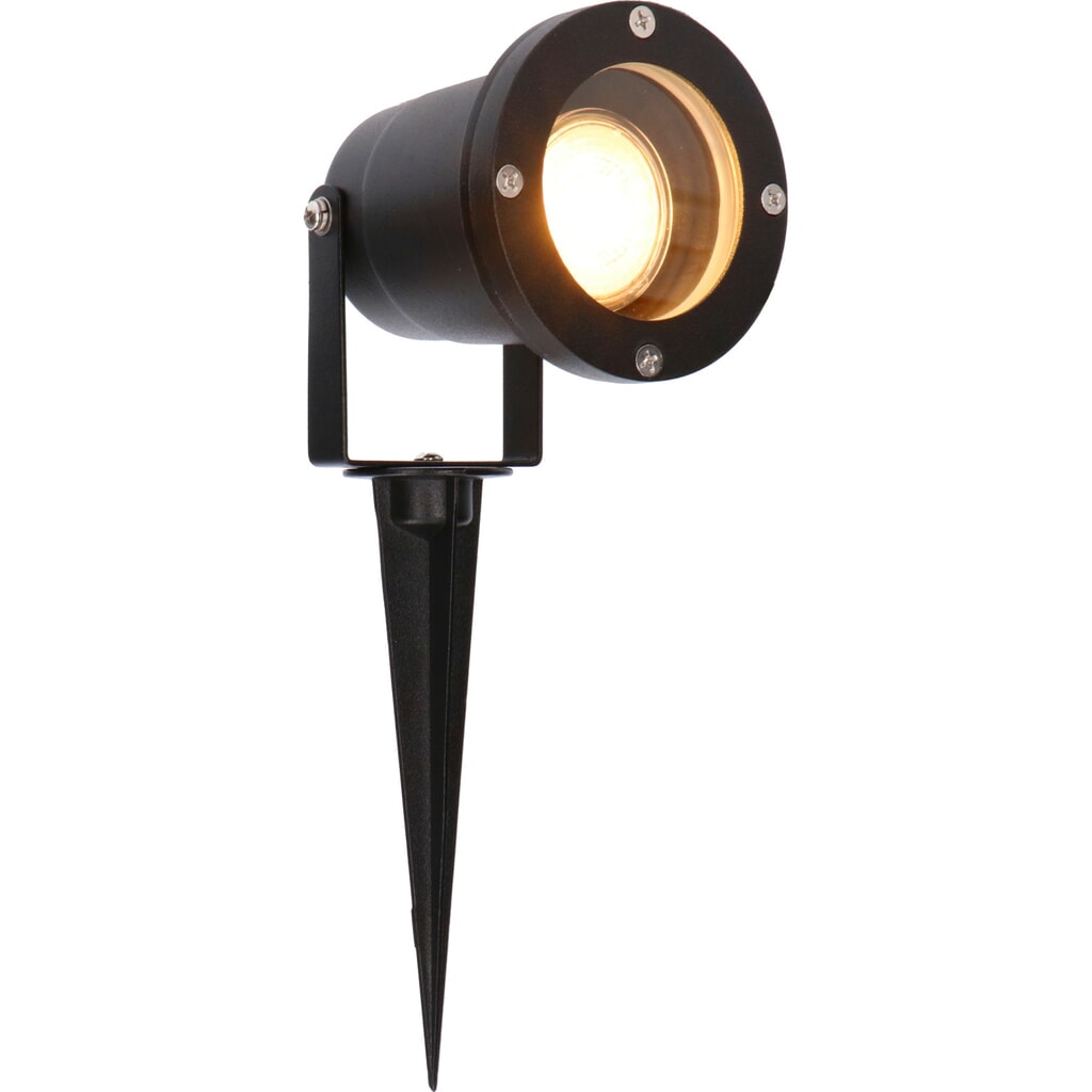 LED Outdoor-Einbaustrahler Samara - 1xGU10 IP54 - schwarz Produktabbildung: LED Outdoor-Einbaustrahler Samara - 1xGU10 IP54 - schwarz