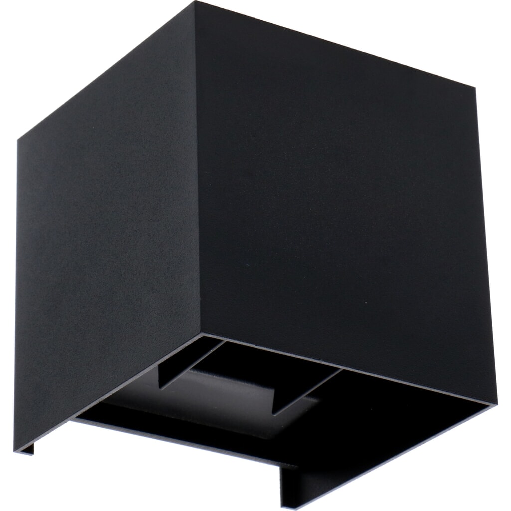 LED Outdoor-Wandleuchte Amarillo - 6W 420lm 1800-2700K IP65 - schwarz Produktabbildung: LED Outdoor-Wandleuchte Amarillo - 6W 420lm 1800-2700K IP65 - schwarz