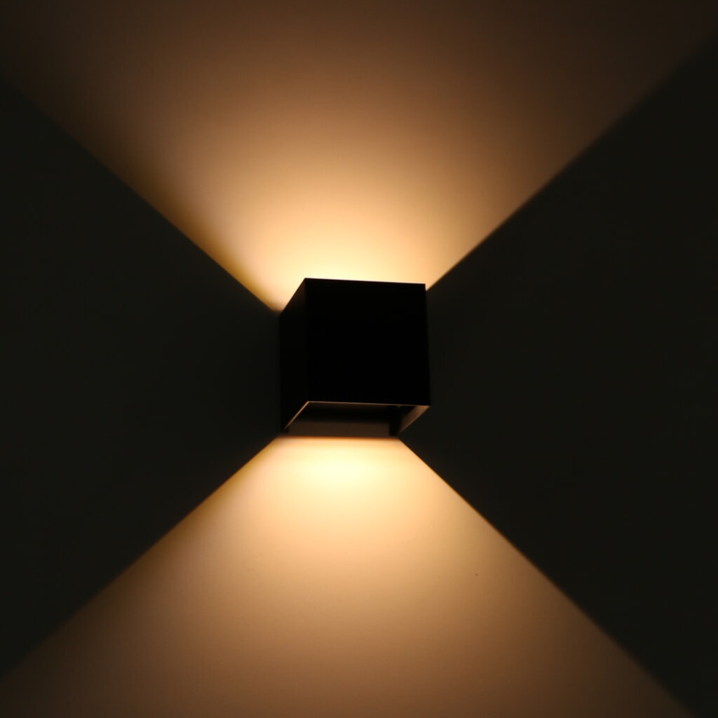 Produktabbildung Nr. 20: LED Outdoor-Wandleuchte Amarillo - 6W 420lm 1800-2700K IP65 - schwarz