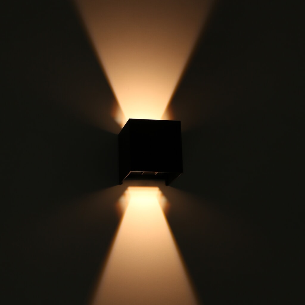 Produktabbildung Nr. 18: LED Outdoor-Wandleuchte Amarillo - 6W 420lm 1800-2700K IP65 - schwarz