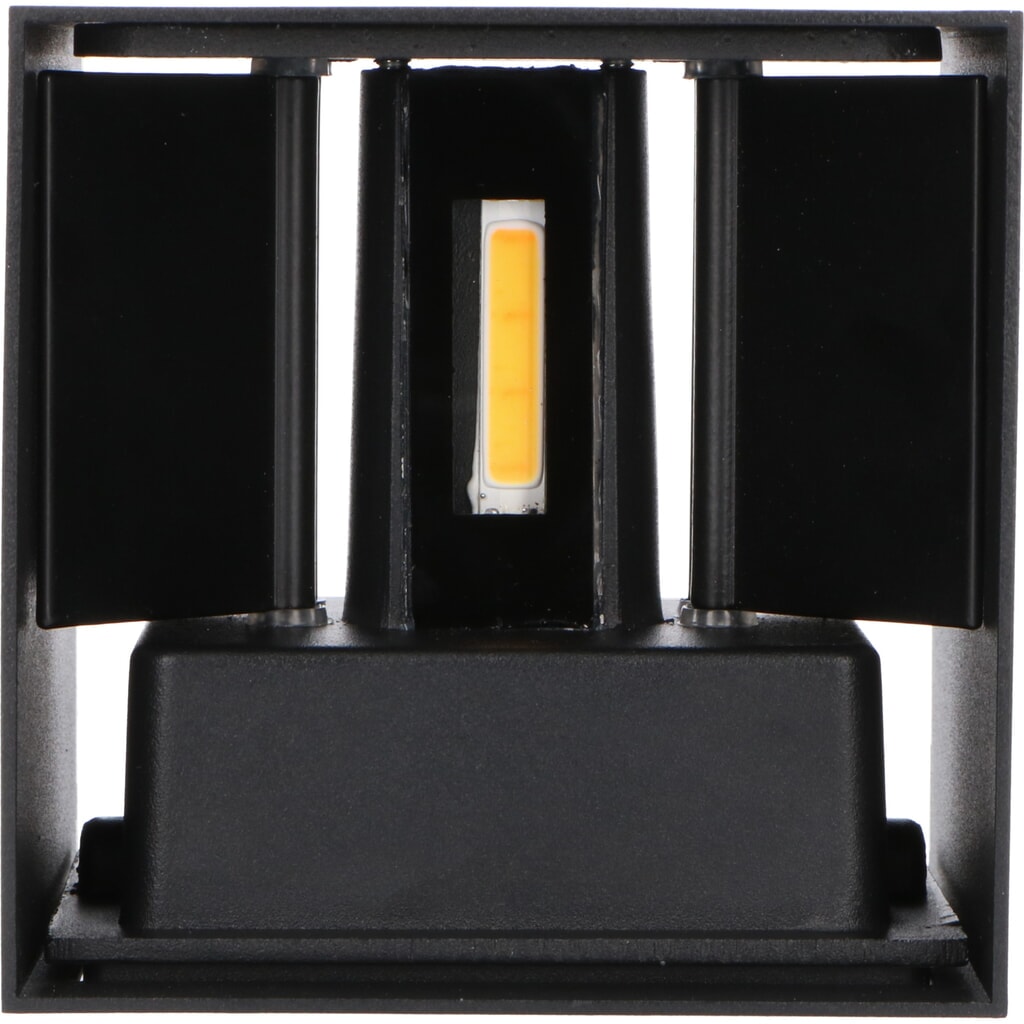 LED Outdoor-Wandleuchte Amarillo - 6W 420lm 1800-2700K IP65 - schwarz Produktabbildung Nr. 24: LED Outdoor-Wandleuchte Amarillo - 6W 420lm 1800-2700K IP65 - schwarz