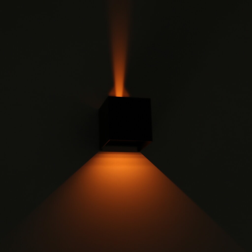 Produktabbildung Nr. 3: LED Outdoor-Wandleuchte Amarillo - 6W 420lm 1800-2700K IP65 - schwarz