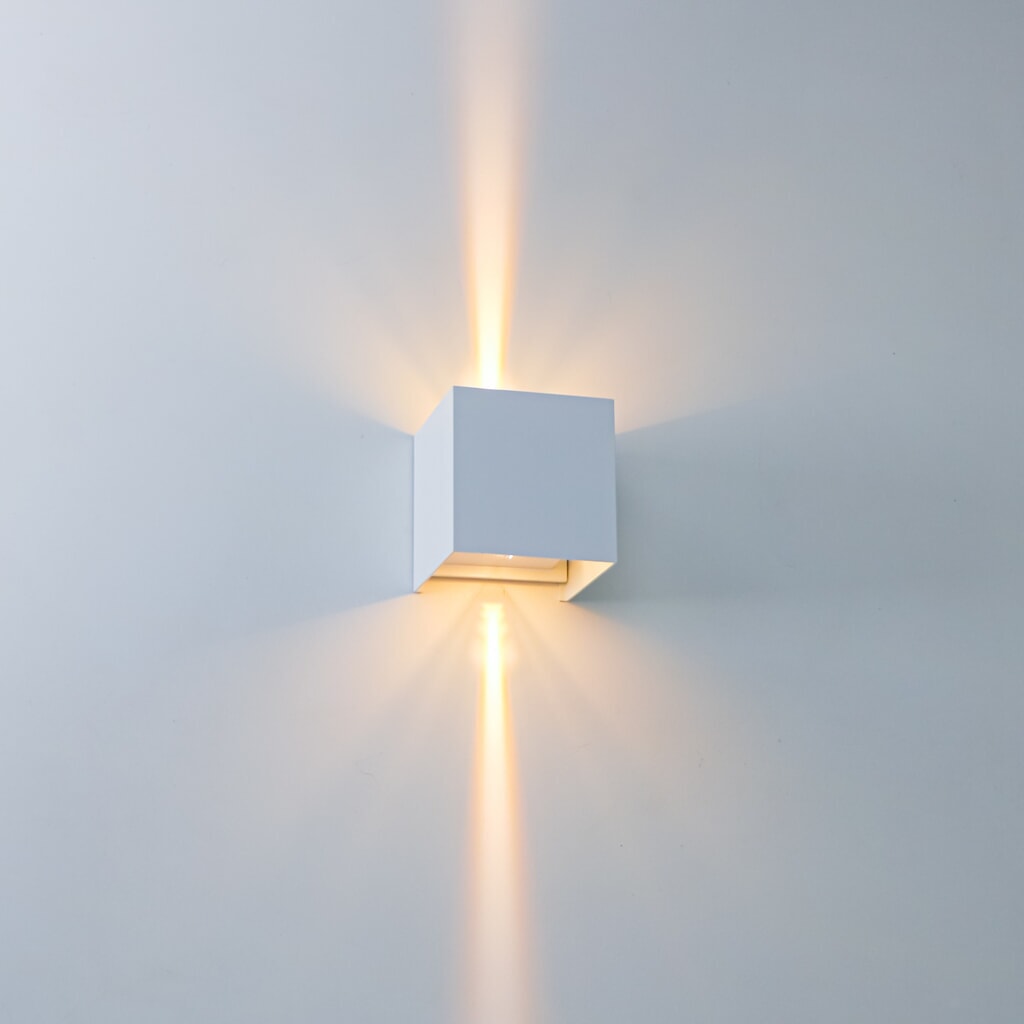 Produktabbildung Nr. 11: LED Outdoor-Wandleuchte Amarillo - 6W 450lm 2700K IP65 - weiß