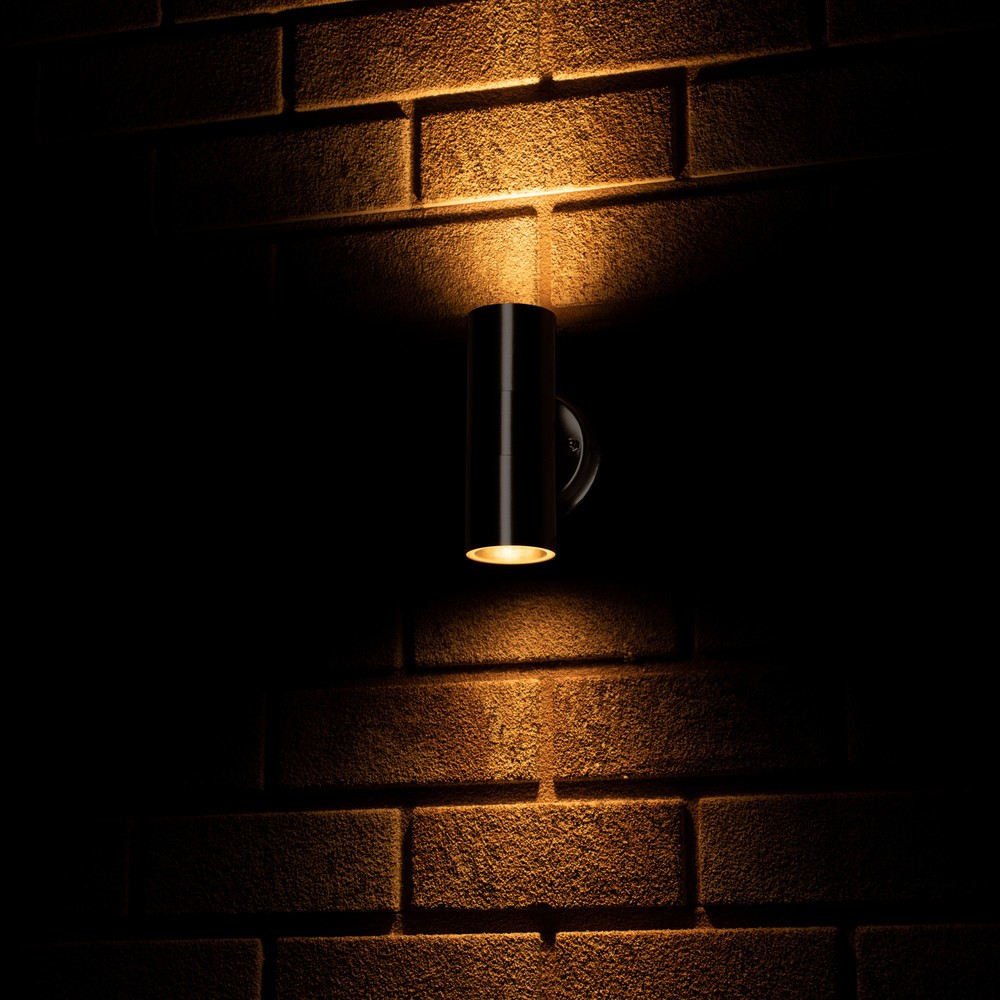Produktabbildung Nr. 4: LED Outdoor-Wandleuchte Kopenhagen - 2xGU10 IP44 - rostfreier Stahl