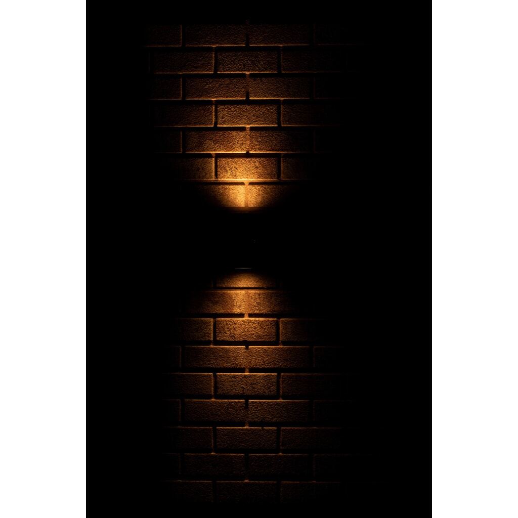 LED Outdoor-Wandleuchte Kopenhagen - 2xGU10 IP44 - rostfreier Stahl Produktabbildung Nr. 5: LED Outdoor-Wandleuchte Kopenhagen - 2xGU10 IP44 - rostfreier Stahl
