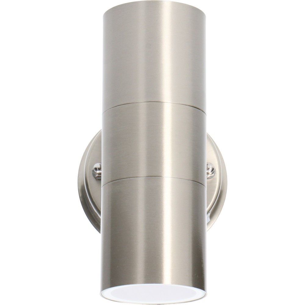 Produktabbildung Nr. 6: LED Outdoor-Wandleuchte Kopenhagen - 2xGU10 IP44 - rostfreier Stahl