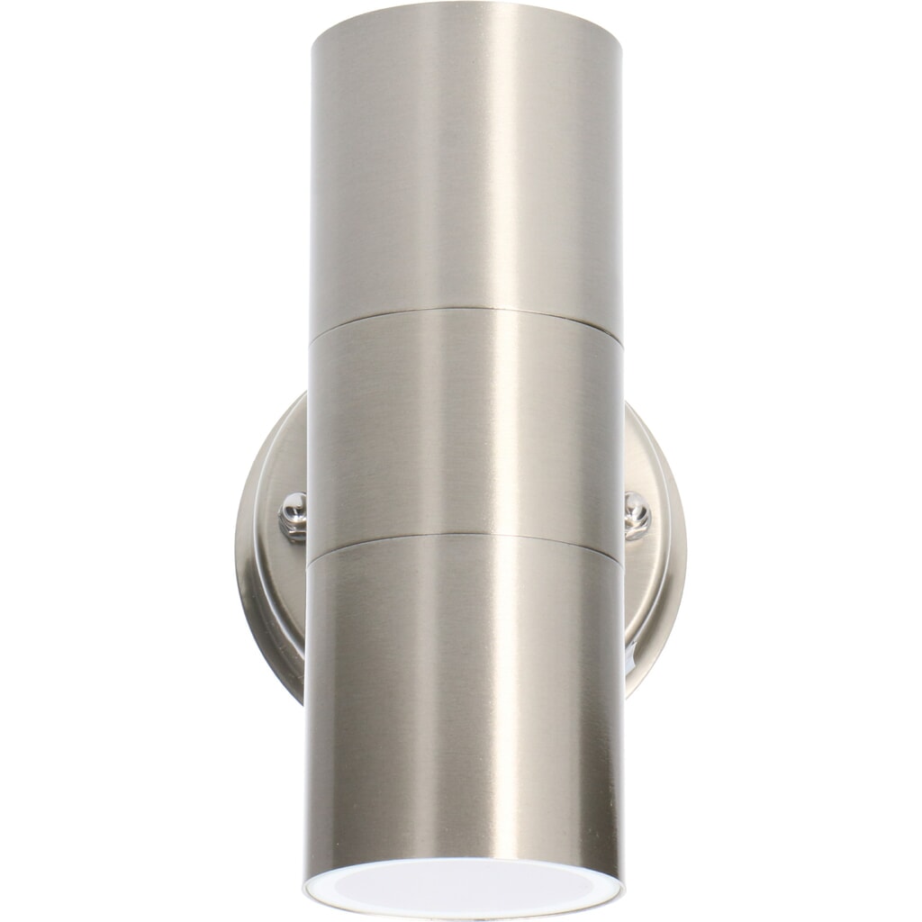 Produktabbildung Nr. 6: LED Outdoor-Wandleuchte Kopenhagen - 2xGU10 IP44 - rostfreier Stahl
