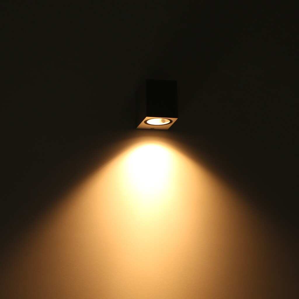Produktabbildung Nr. 3: LED Outdoor-Wandleuchte San Diego - 1xGU10 IP44 - grau