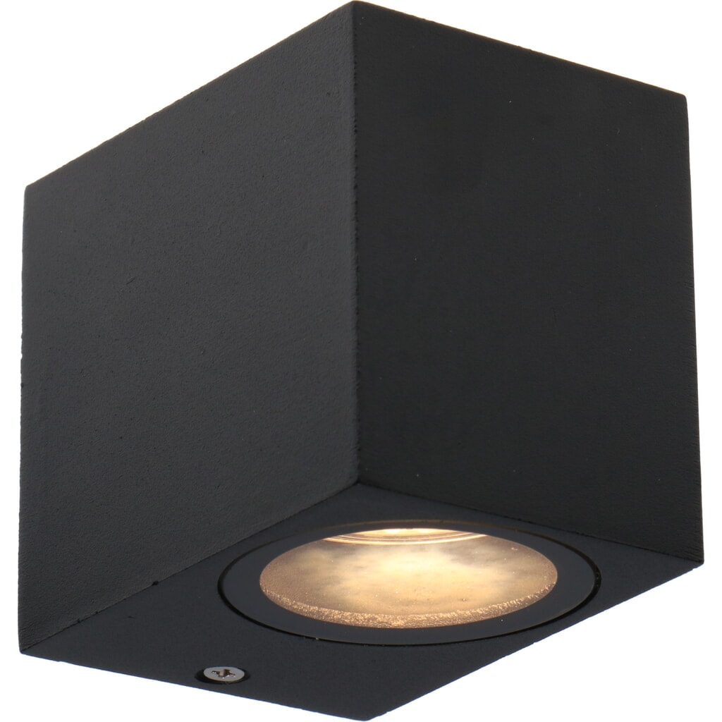 LED Outdoor-Wandleuchte San Diego - 1xGU10 IP44 - schwarz Produktabbildung: LED Outdoor-Wandleuchte San Diego - 1xGU10 IP44 - schwarz