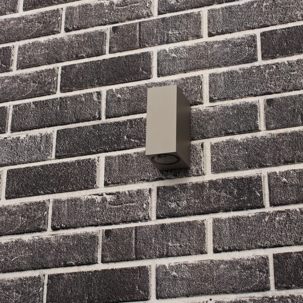 Produktabbildung Nr. 5: LED Outdoor-Wandleuchte San Francisco - 2xGU10 IP44 - grau