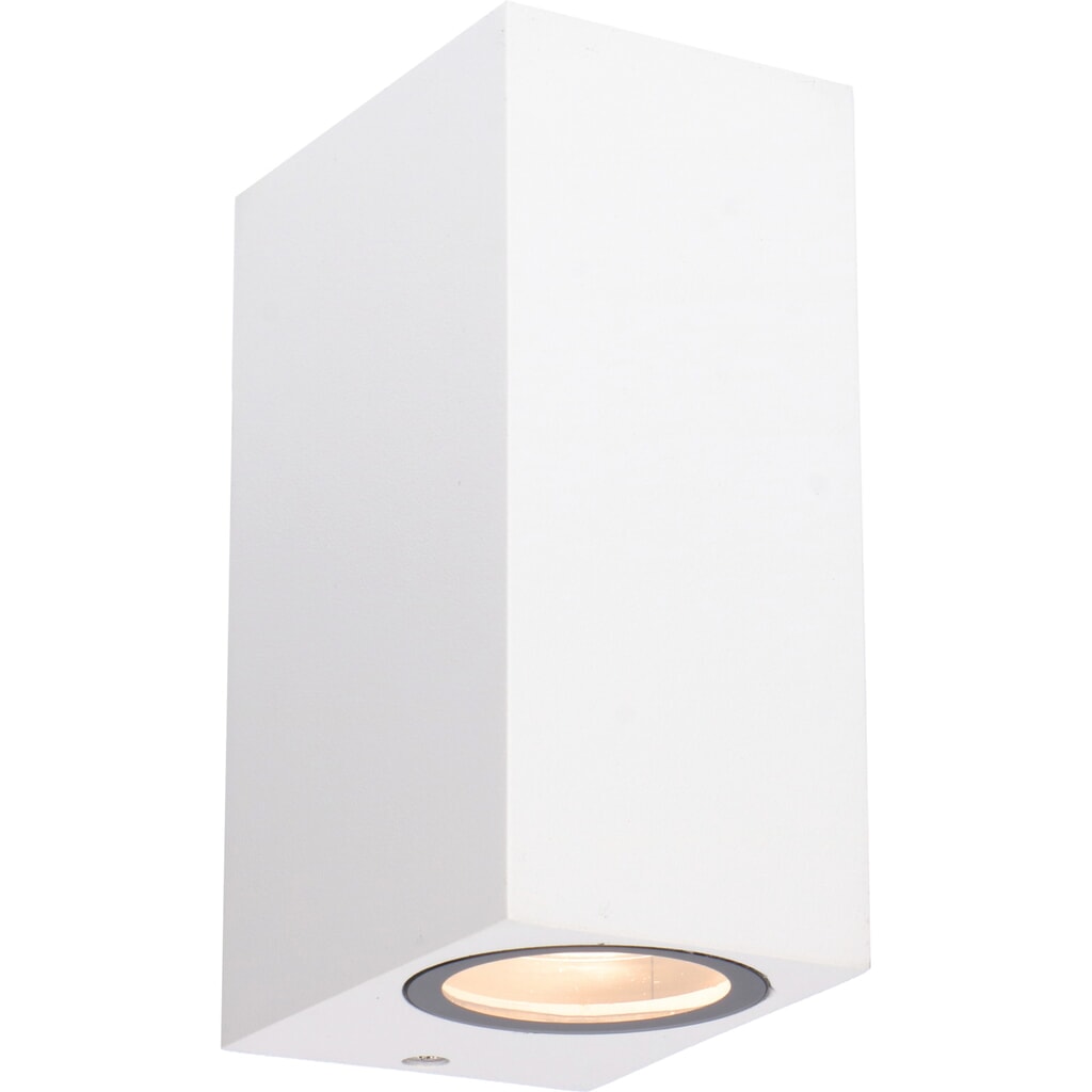 Produktabbildung: LED Outdoor-Wandleuchte San Francisco - 2xGU10 IP44 - weiß