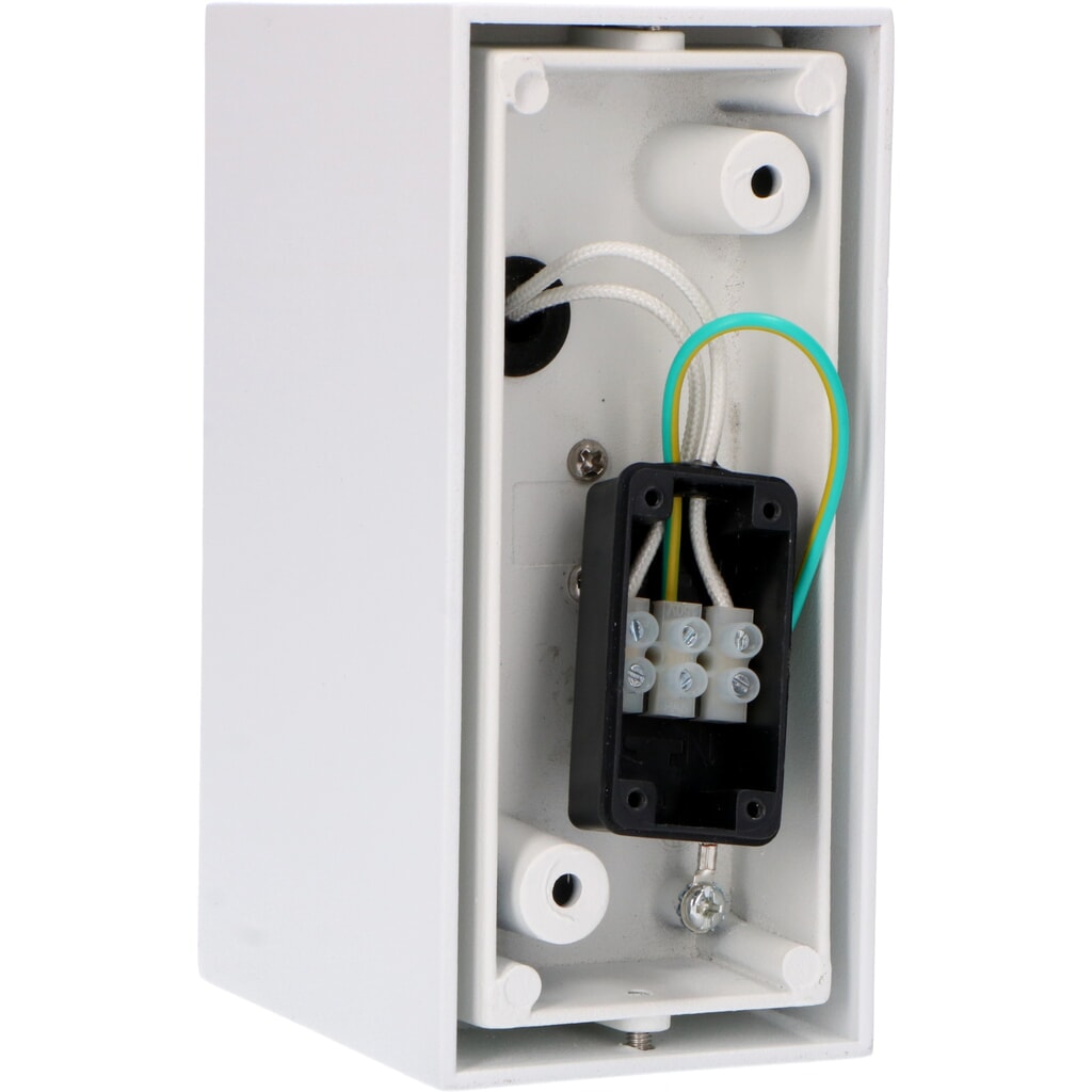 LED Outdoor-Wandleuchte San Francisco - 2xGU10 IP44 - weiß Produktabbildung Nr. 9: LED Outdoor-Wandleuchte San Francisco - 2xGU10 IP44 - weiß