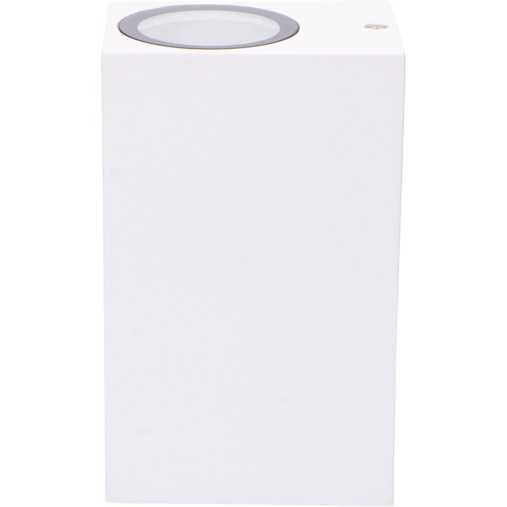 LED Outdoor-Wandleuchte San Francisco - 2xGU10 IP44 - weiß Produktabbildung Nr. 10: LED Outdoor-Wandleuchte San Francisco - 2xGU10 IP44 - weiß